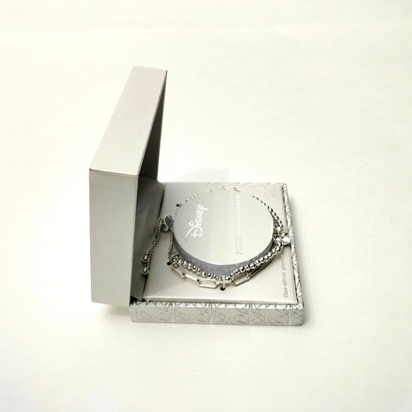 Disney Mickey Mouse silver plated Bracelet. Brasalete plateado - Picture 3 of 8